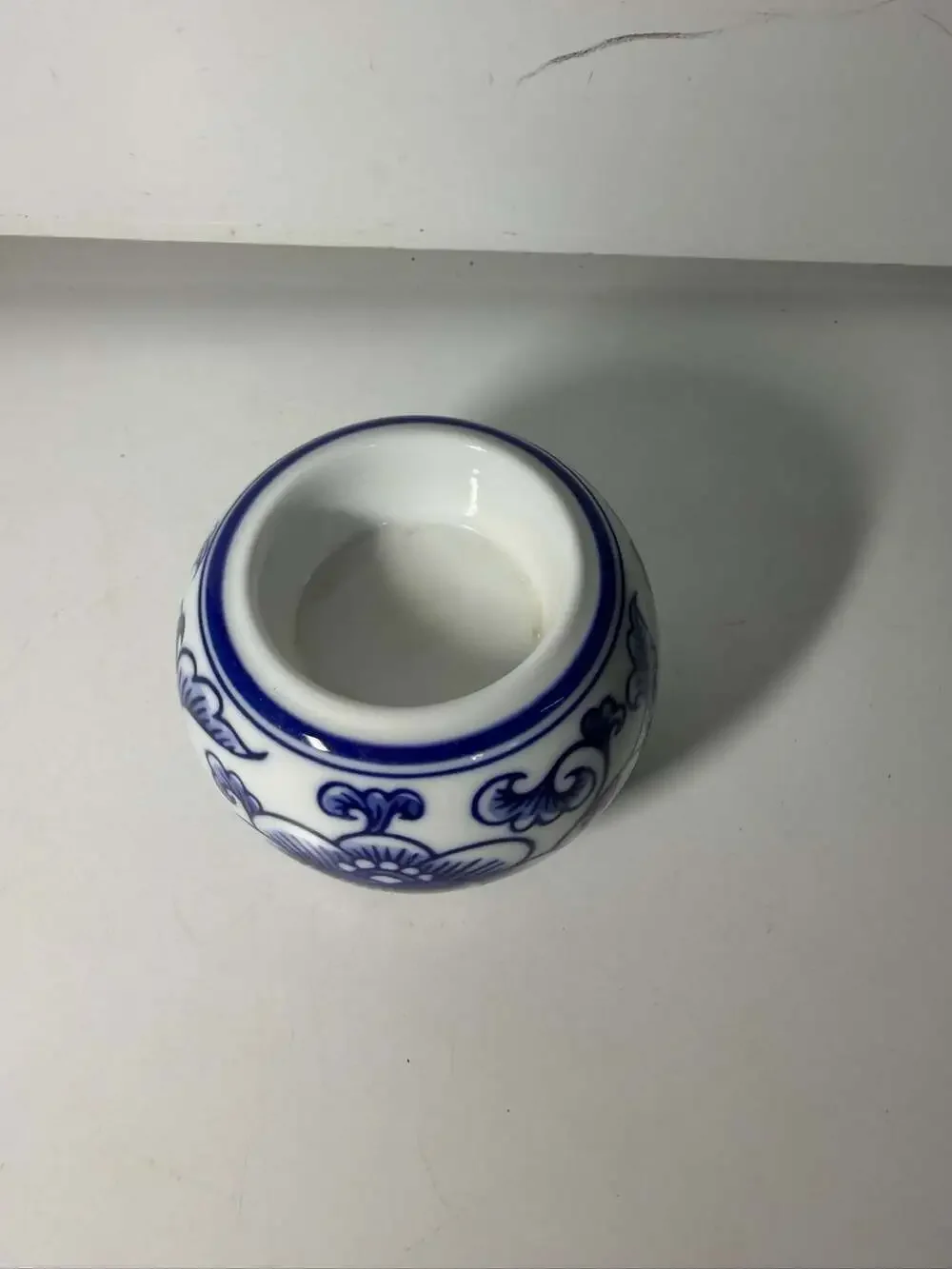 Bombay Blue & White Chinoiserie Ceramic Votive Tea Light Candle Holder 3 Types
